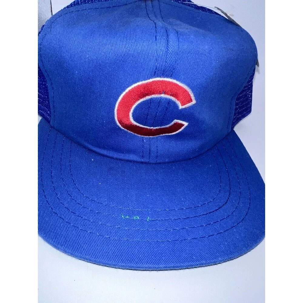 Chicago Cubs MLB Annco Trucker Hat Ball Cap Snapback Baseball Boys Vintage New